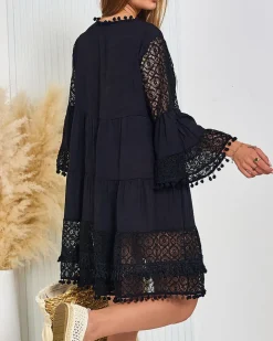 Royalfashion Damska narzutka plażowa sukienka