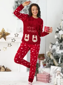 Royalfashion Damska piżama w gwiazdki