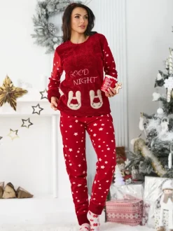 Royalfashion Damska piżama w gwiazdki