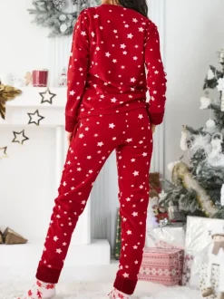 Royalfashion Damska piżama w gwiazdki