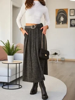 Royalfashion Damska spódnica midi