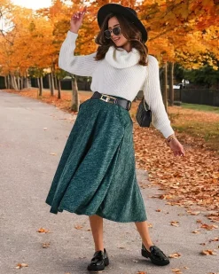 Royalfashion Damska spódnica midi