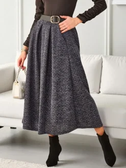 Royalfashion Damska spódnica midi