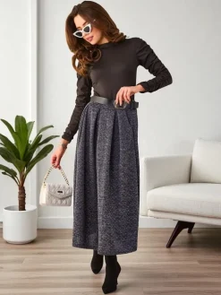 Royalfashion Damska spódnica midi