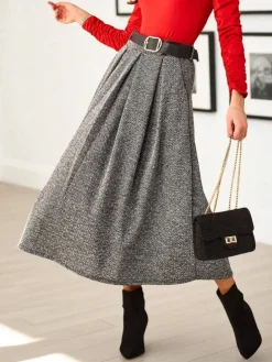 Royalfashion Damska spódnica midi