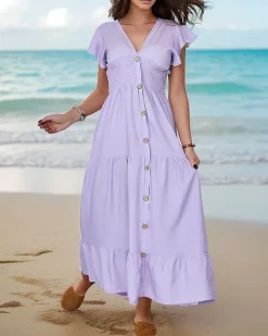 Royalfashion Damska sukienka do kolan