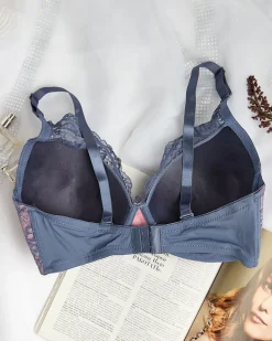 Royalfashion Damski biustonosz zdobiony koronką