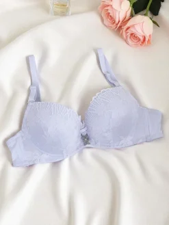 Royalfashion Damski biustonosz push- up z koronką Sensuelle Lift