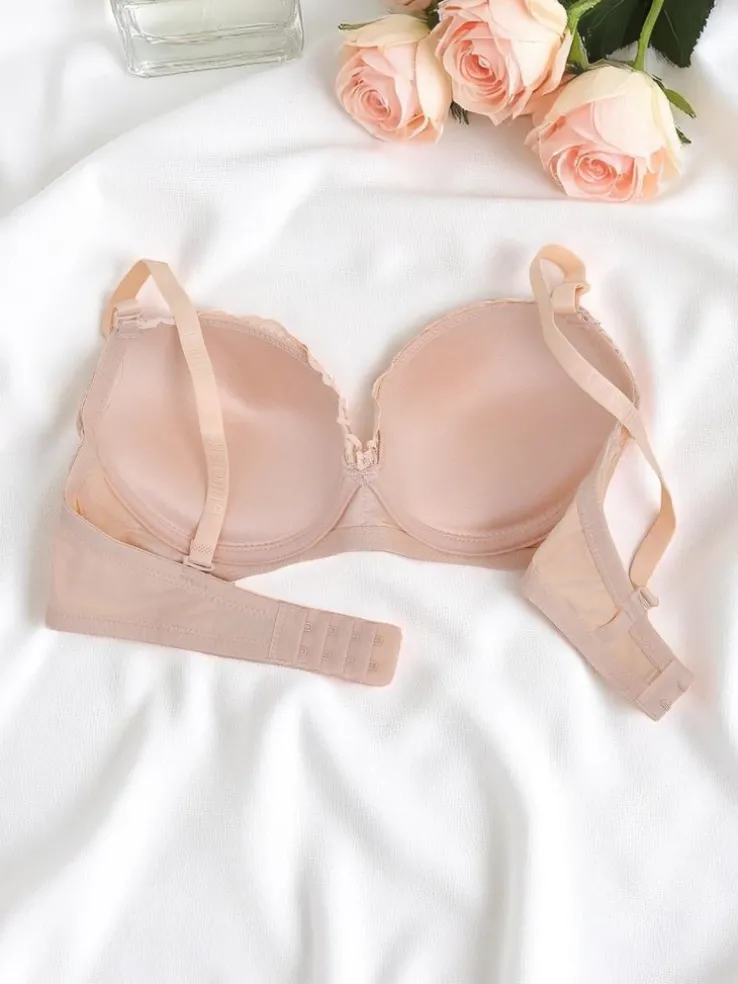 Royalfashion Damski biustonosz push- up z koronką Sensuelle Lift