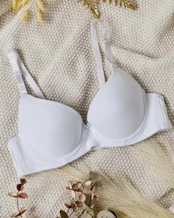 Royalfashion Damski gładki biustonosz