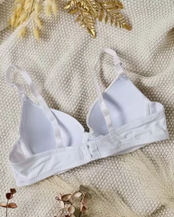 Royalfashion Damski gładki biustonosz