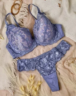 Royalfashion Damski komplet bielizny z koronką