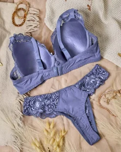 Royalfashion Damski komplet bielizny z koronką