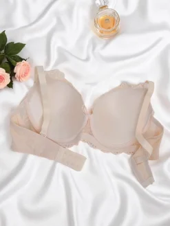 Royalfashion Damski usztywniany biustonosz z koronką Delicate Grace