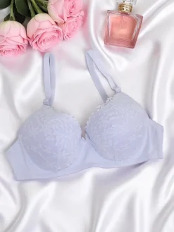 Royalfashion Damski usztywniany biustonosz z koronką Elegance Lace