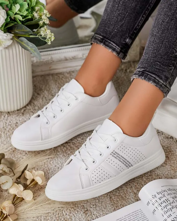 Royalfashion Damskie ażurowe buty sportowe Fortay