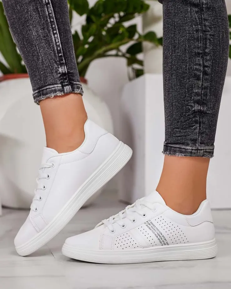 Royalfashion Damskie ażurowe buty sportowe Fortay