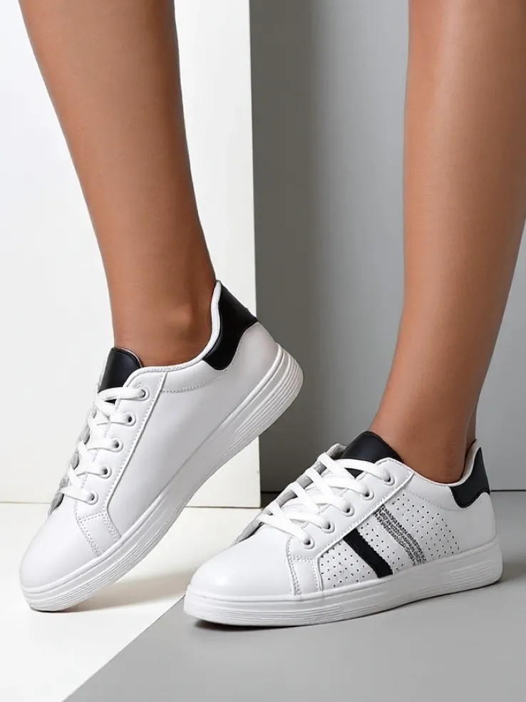 Royalfashion Damskie ażurowe buty sportowe Fortay