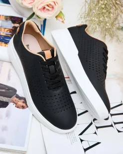 Royalfashion Damskie ażurowe buty sportowe Deromias