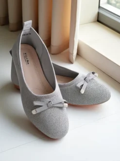 Royalfashion Damskie baleriny Bieso