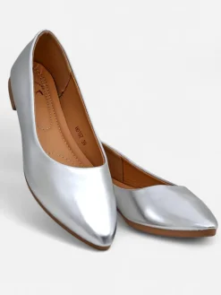 Royalfashion Damskie baleriny lakierowane Aramiese