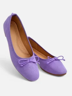 Royalfashion Damskie baleriny z kokardką Zaame