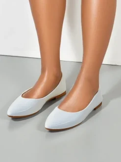 Royalfashion Damskie baleriny lakierowane Aramiese