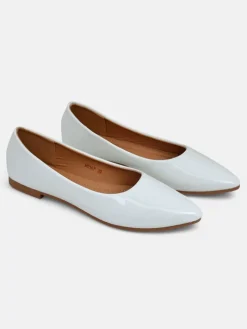 Royalfashion Damskie baleriny lakierowane Aramiese