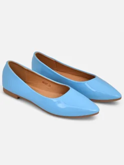 Royalfashion Damskie baleriny lakierowane Aramiese