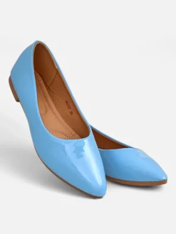 Royalfashion Damskie baleriny lakierowane Aramiese