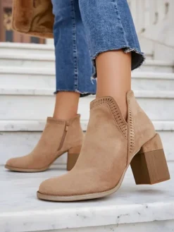 Royalfashion Damskie botki na słupku Vettot