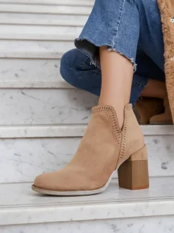 Royalfashion Damskie botki na słupku Vettot