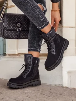 Royalfashion Damskie botki workery Ferrinole