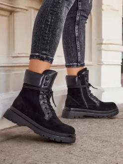 Royalfashion Damskie botki workery Ferrinole