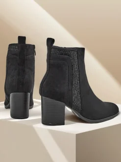 Royalfashion Damskie botki na słupku Venotto