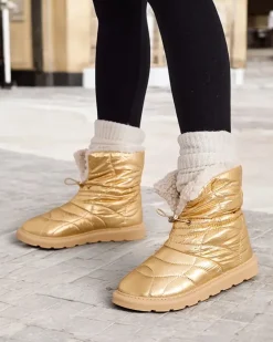 Royalfashion Damskie botki a'la śniegowce Oferita