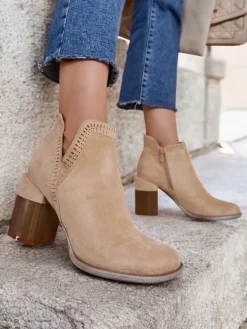 Royalfashion Damskie botki na słupku Vettot