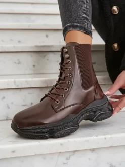 Royalfashion Damskie botki typu workery Ronoppa