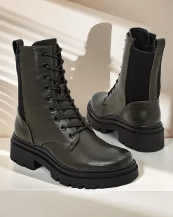 Royalfashion Damskie botki workery Rinnoc