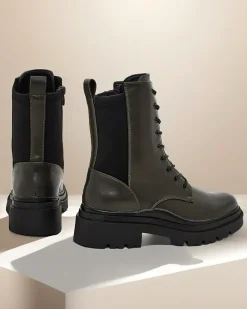 Royalfashion Damskie botki workery Rinnoc