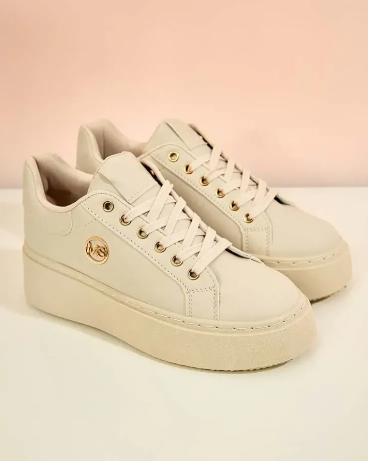 Royalfashion Damskie buty sportowe na platformie Kivensa