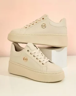 Royalfashion Damskie buty sportowe na platformie Kivensa