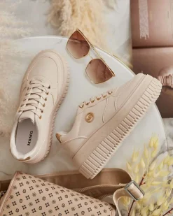 Royalfashion Damskie buty sportowe na platformie Loroppe