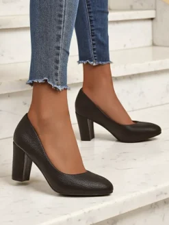 Royalfashion Damskie czółenka eko skórzane Sofia Lux