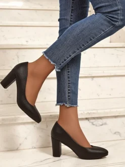 Royalfashion Damskie czółenka eko skórzane Sofia Lux