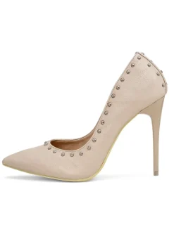 Royalfashion Damskie czółenka na szpilce z dżetami Koscalle