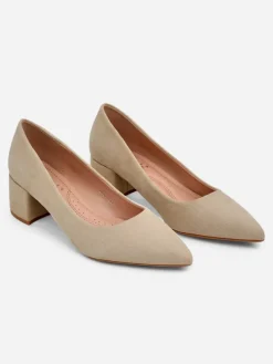 Royalfashion Damskie czółenka na niskim obcasie Bosanna