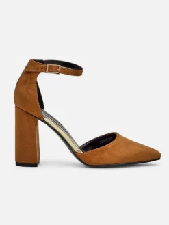 Royalfashion Damskie czółenka eko zamszowe Calde