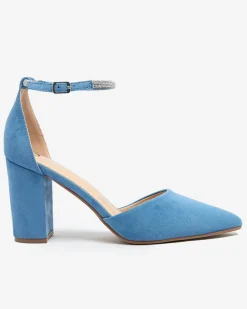 Royalfashion Damskie czółenka z cyrkoniami Britica