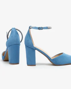 Royalfashion Damskie czółenka z cyrkoniami Britica